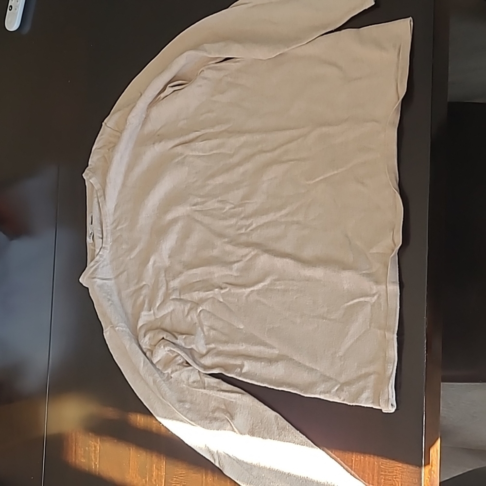 Cream sweater
